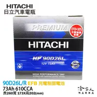 在飛比找松果購物優惠-【 HITACHI 日立 】90D26L 汽車電池 IS R