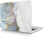 Hard Case Compatible with New MacBook Pro 16 inch Case 2021 Release A2485 M1 Pro / M1 Max with Retina Display & Touch ID, Color Printing Matt Plastic Hard Shell Case Cover - Blue Marble