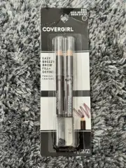 COVERGIRL Easy Breezy Brow Fill+Define Pencils, {505} Rich Brown, NEW