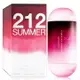 Carolina Herrera 212 SUMMER 泳池派對女性淡香水 60ml｜期間限定◆秋冬迷人香氛