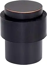 Khtumeware 10 Pack Floor Door Stopper, Oil-Rubbed Bronze Door Stop Modern Door Stoppers Wall Protector Commercial Door Bumper Cylindrical Floor Mount Door Stops.