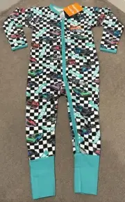 Bonds BNWT Checkered Hot Wheels Zippy Size 3 (24-36 Months)
