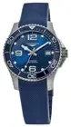 Longines HydroConquest Automatic Blue Rubber Divers Mens Watch L3.780.4.96.9