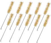 KOCKSHION 10Pcs Durable Tube Cleaning Brush for Test Tubes Safe and Practical for Laboratories and Glassware Maintenance