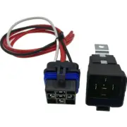 Car Relay Switch 5 Pin Heavy Duty Cables Powering Kit Sockets W/Harness Socket (for: Fiat)