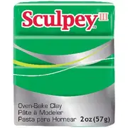 Sculpey III Modelling Clay Emerald 57g