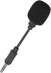 HONITANO Mini Microphone for Flexible Gooseneck Mic for Gimbal Cameras for Vlogging Live Broadcast Windproof Cover for Noise Reduction