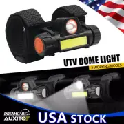 UTV Interior LED Light Dome White 1.25-2" Bar Roll Mount Cage Fr UTV ATV Polaris