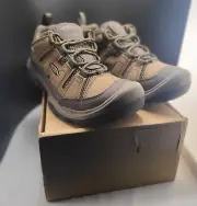 KEEN Men's Circadia Low Sz 7.5 40 EU Waterproof Hiking Shoes, Shitake/Brindle