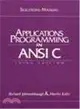 Applications Programming in ANSI C