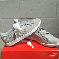 在飛比找蝦皮購物優惠-PUMA 全新蝴蝶結鞋 灰24😍👟最後一降⬇