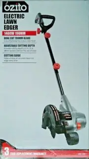 Ozito 1400W Electric Garden Grass Lawn Edger Trimmer Variable Depth - 3YR WTY