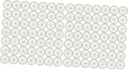 minkissy 2sets Cucumber Print Eye Masks Fabric Eye Pads for Women Face Masks Skincare 200pcs*2