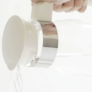 【日本HARIO】便利冷水壺1400ml - 米白《泡泡生活》水瓶 水壺