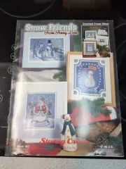 Snow Friends From Penny Lane Cross Stitch Chart Book Snowmen Winter Scenes RARE