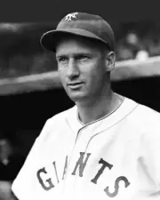 Harold H Vandenberg of the New York Giants in 1938 Baseball Old Photo 1