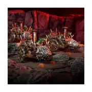 Mantic Kings of War Goblins 28mm Goblin Chariots / Mincer Mob New