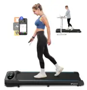 MERACH Walking Pad Treadmill, Under Desk Treadmills for Home & Office, Walking