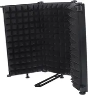GLSTOY 1 Set Foldable Mic Filter Windscreen U-shaped Microphone Cover Eva Sponge Material Reduces Plosive Sounds