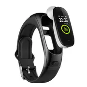 V08Pro Smart Watch With Sim Bluetooth Fitness Tracker Sport Heart Rate Monitor Blood Waterproof Comfort Bracelet For Android IOS - Black