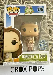 RARE SEPIA Dorothy & Toto Wizard of Oz FE 1502 Funko Pop Vinyl New Mint Box +P/P