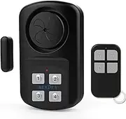 HENDUN Outdoor Door Alarm with Remote Keypad, Waterproof IP67,Inground Pool Safety Alarm,Gate Open Sensor, 140 dB Super Loud, Prying Door Entrance Alert (1 Pack)