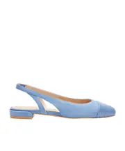 Sleek slingback leather pumps 38 Blue