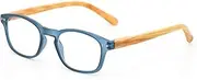 Avatude Florence - Blue Light Blocking Glasses - Blue Light Filter Glasses - For Women & Men, Lightweight, Non-Prescription, Anti-Eyestrain from Devices. 1.50 Reading Power w/Hardcase.