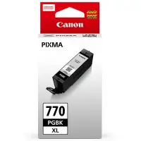 在飛比找Yahoo!奇摩拍賣優惠-Canon PGI-770XL PGBK 原廠黑色高容量墨水