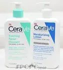 CeraVe Foaming Cleanser & Moisturising Lotion Set (473ml each Normal/Oily Skin)