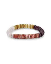 Samuel B. Gemstone & Pearl Stretch Bracelet