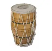 Classic Wedding Dholak – Double-Headed Drum for Folk and Devotional Music