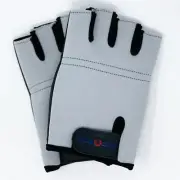Tite Grip Aerial Fitness Gloves for Pole Dance & Weight Training - Silver M/L