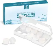 Moldable Soft Ear Plugs for Sleeping - Water Proof Noise Cancelling Wax Reusable