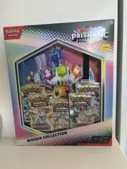 Pokemon Scarlet & Violet Prismatic Evolutions Binder Collection In Hand
