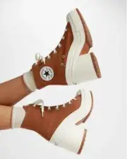 CONVERSE Chuck 70 De Luxe Heel Limited Edition Premium Women's Shoes Size 6 NEW