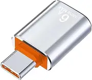 USB Converter - Type C to USB Adapter - USB C to USB 3.1 Adapter, USB C to USB 3.1 C Port, Portable Type C USB C Converte for Mobile Phone Tablets