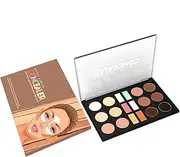 Color Correcting Cream | 18 Colors Sweatproof Makeup Highlight Cream | Blendable Face Contour Palette For Mom, Wife, Girlfriend, Sister