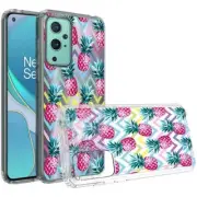 New Design Transparent Bumper Hybrid Case for OnePlus 9 Pro PINEAPPLE ZIGZAG