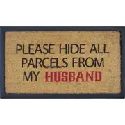 Solemate Hide My Parcels 40x70cm Stylish Durable Outdoor Front Doormat