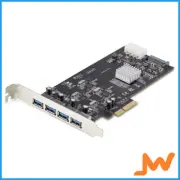 Startech 4-Port USB-A USB 3.2 5Gbps PCIe Card