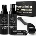 Beard Growth Kit - Derma Roller Kit For Bead & Hair Growth - Including: A Der...