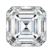 1 Ct Asscher Natural D color VVS1 Sieve Size Certified Loose Lab Grown Diamond