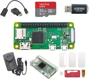 DIGISHUO Raspberry Pi Zero WH Complete Kit 1Ghz 512M Wtih Two Case 32G Sandisk C