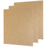3Pcs Brown Glitter Acrylic Sheets 1/8" Thickness 12" x 12" PMMA Sheets