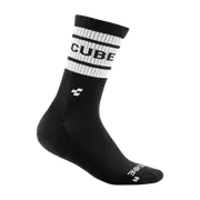 Cube After Race High Cut Socks Black/White