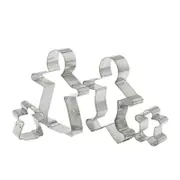 Avanti Gingerbread Family Cookie Cutters Set of 4