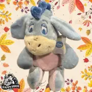 Eeyore Plush Disney Baby Lovey Rattle With Crinkly Ears Toy Stuffed Animal