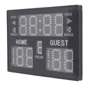 Digital Basketball Scoreboard 11 Digit LED Electronic Score Keeper Tools New