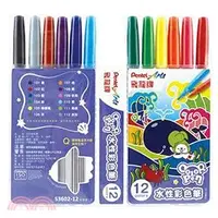 在飛比找三民網路書店優惠-飛龍Pentel 彩色筆12色